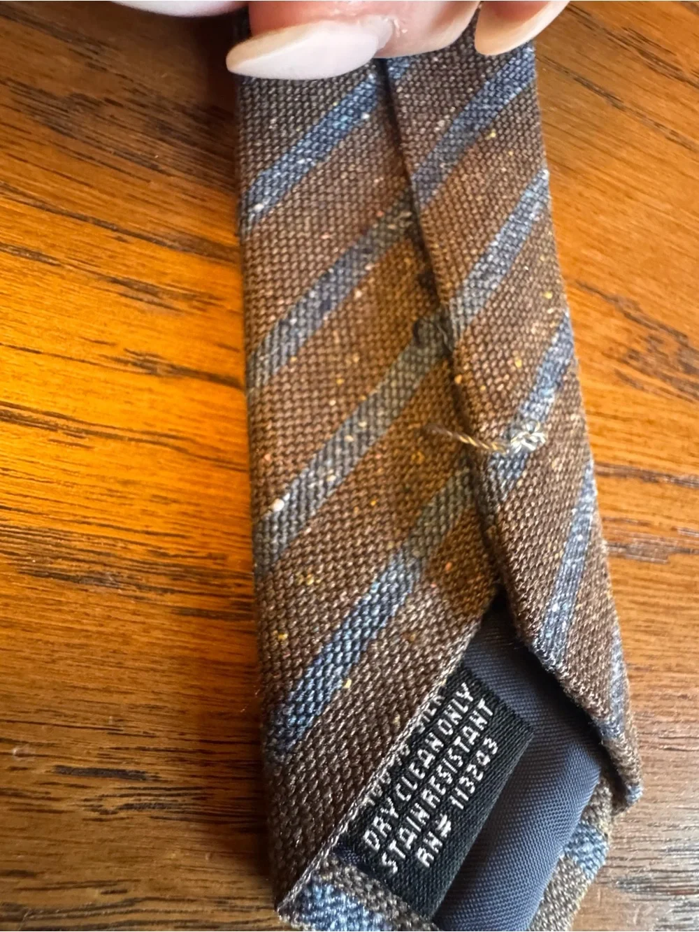 The Tie Bar classic striped